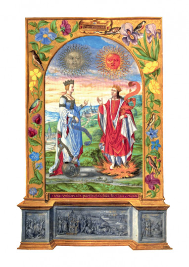 Figura IV: Il Terzo Trattato - Illustrazione tratta dallo Splendor Solis di Solomon Trismosin.