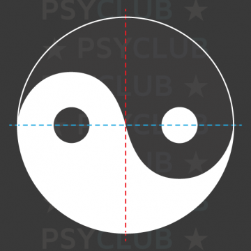 Anche detto Simbolo del Tao, rappresenta le forze Yin (Nero) e Yang (bianco). In senso astrologico nei due cerchi più piccoli troviamo l'alba e il tramonto (osservando il sole dall'emisfero boreale, rivolti a sud).